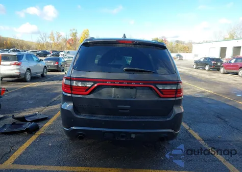 2017 Dodge Durango R/T Awd z USA, uszkodzony, nr VIN 1C4SDJCT6HC644184